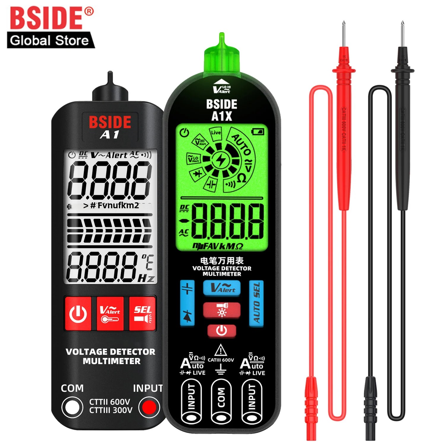 Logic Analyzer Usb - BSIDE A1/A1X Akıllı Dijital Multimetre Elektronik