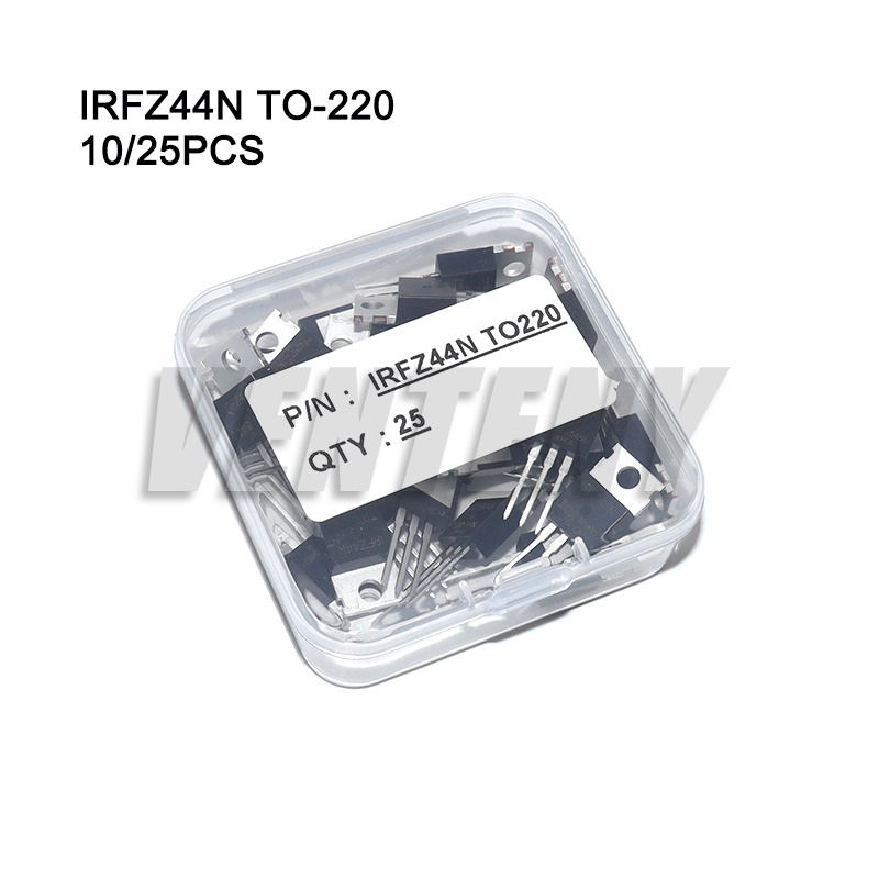 Mosfet Transistor Set - 10 adet 25 adet IRFZ44N Mosfet