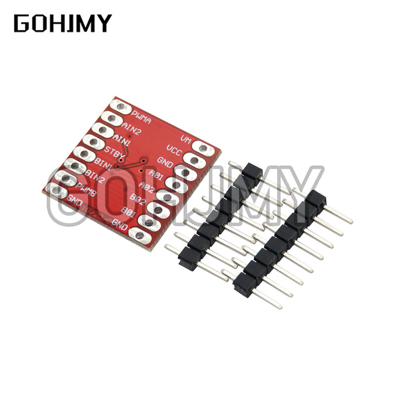 L298N Motor Driver - Arduino Mikrodenetleyici için TB6612 DRV8833 Çift