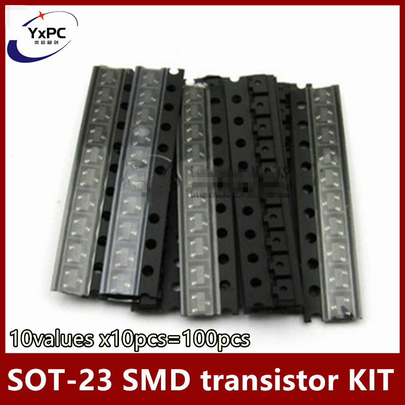 Mosfet Transistor Set - 10 değerleri x10pcs = 100 adet
