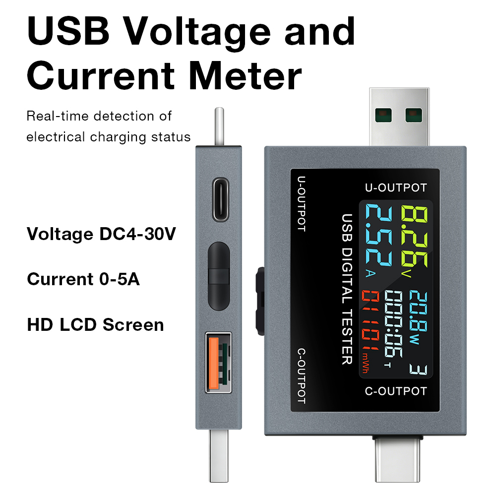 Logic Analyzer Usb - USB Tip-C Şarj Test Cihazı DC