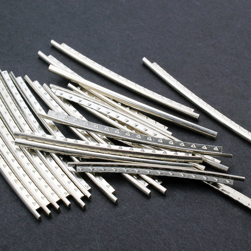 Diy Electric Guitar Electronics - 24 adet paslanmaz çelik 2.7mm genişlik