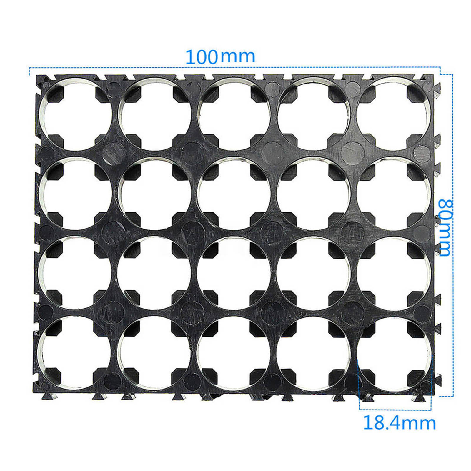 Diy Electronics Rack - Elektronik Projeler için Plastik 18650 Pil