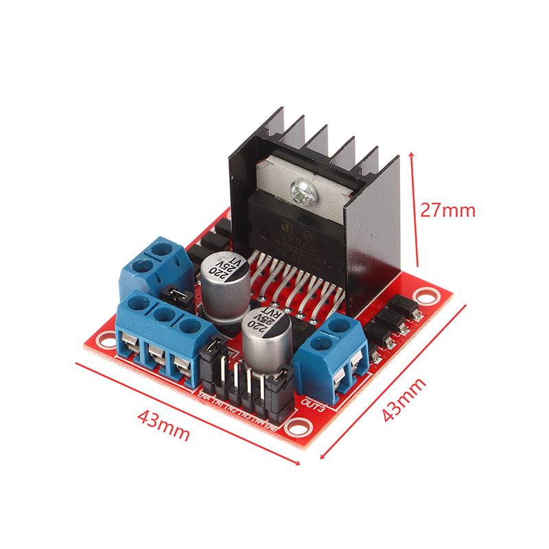 L298N Motor Driver - L298N Step Motor Akıllı Araba Robot