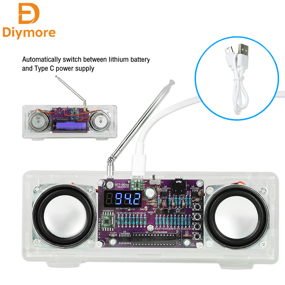 Çift Kanallı Elektronik FM Rad - Diy Electronics Youtube Channel incelemesi ve fiyatı