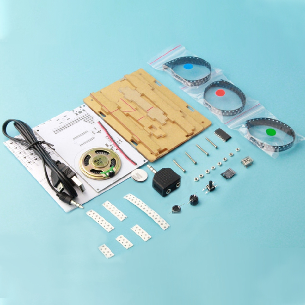 DIY LED müzik spektrum elektro - Diy Audio Electronics Projects incelemesi ve fiyatı