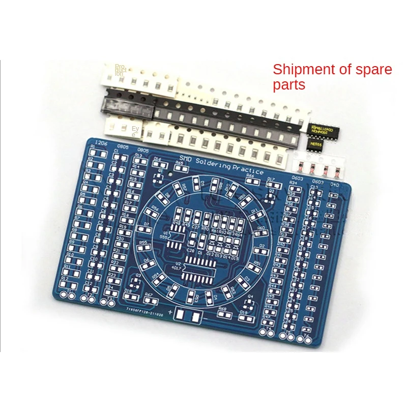 SMT SMD Elektronik Bileşen Kay - Diy Electronics Learning Kit incelemesi ve fiyatı