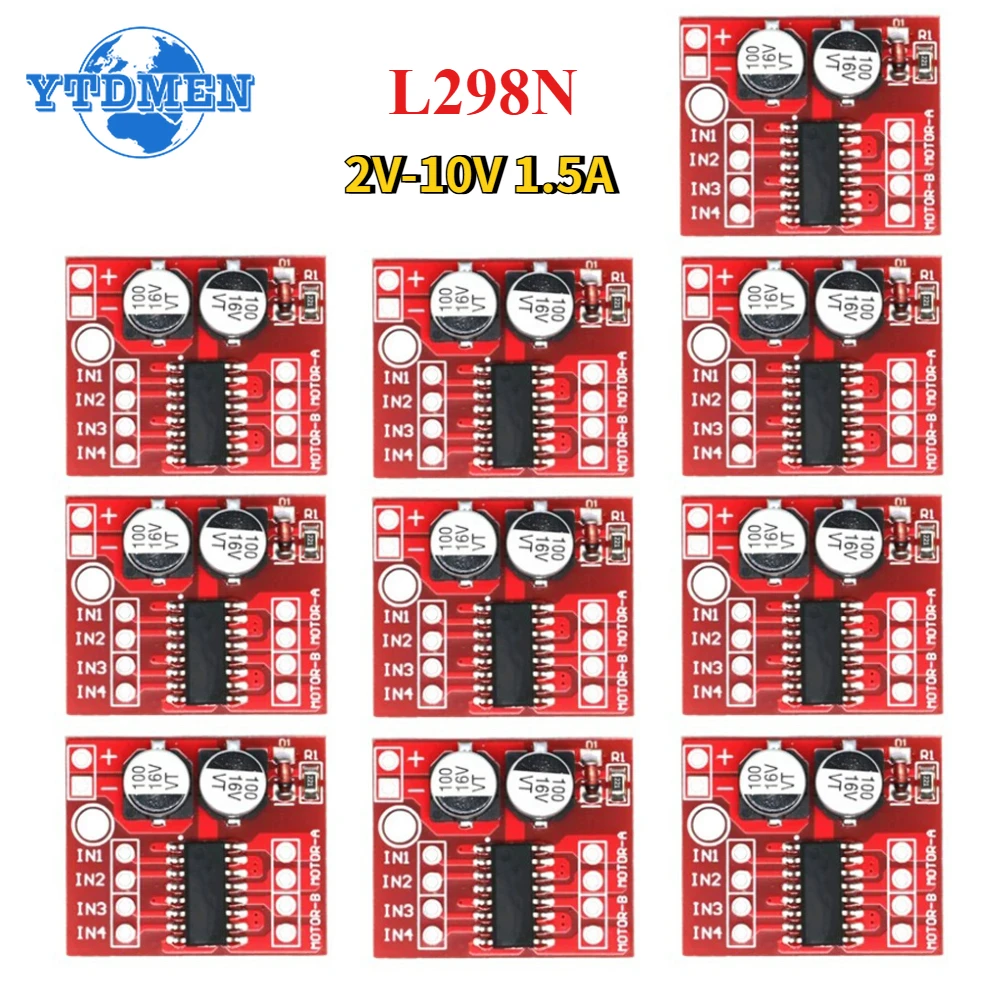 1/5/10 adet MX1508 DC Motor Sü - L298N Motor Driver incelemesi ve fiyatı