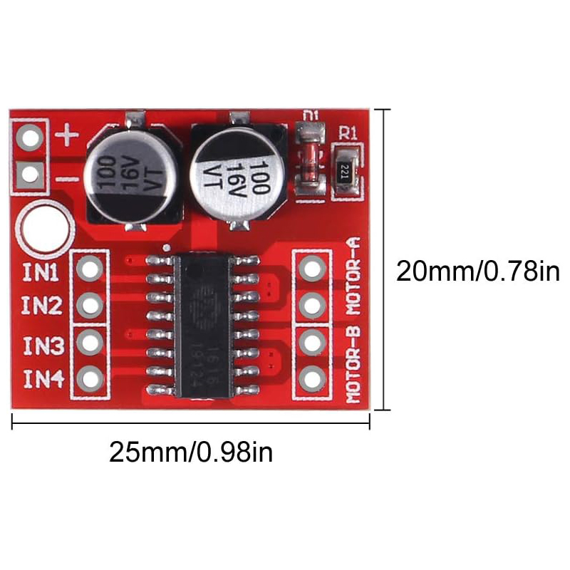 10 adet L298N Mini DC Motor sü - L298N Motor Driver incelemesi ve fiyatı