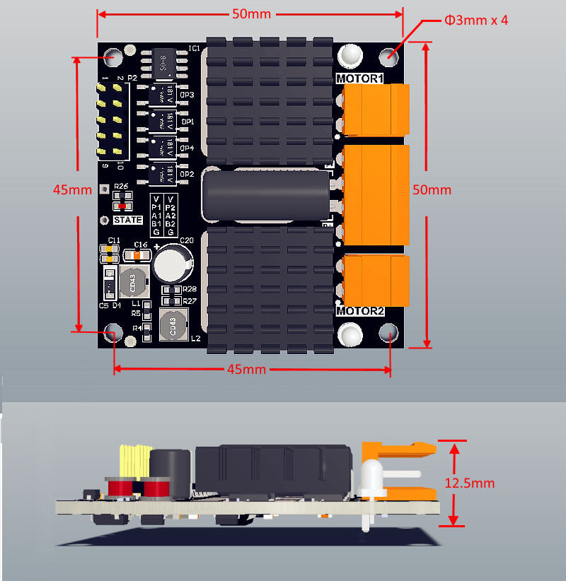 12V 24V 12A Çift Kanallı DC Fı - L298N Motor Driver incelemesi ve fiyatı