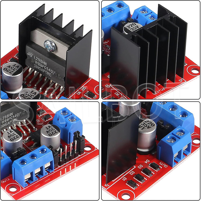1/5/10 adet L298N DC Motor sür - L298N Motor Driver incelemesi ve fiyatı