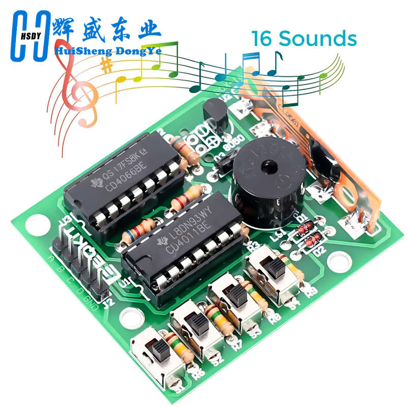 16 Müzik Ses Kutusu BOX-16 Kur - Diy Electronics Learning Kit incelemesi ve fiyatı