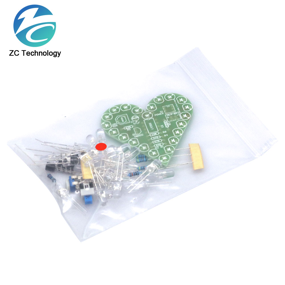 Dy Kit kalp şekli solunum lamb - Diy Electronics Learning Kit incelemesi ve fiyatı