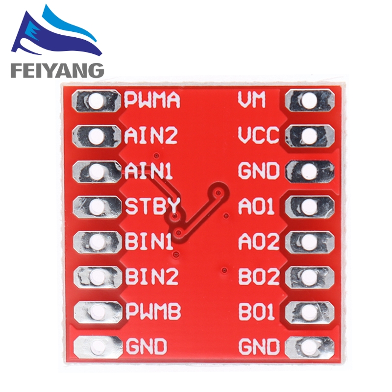 TB6612 Çift Motor Sürücüsü 1A  - L298N Motor Driver incelemesi ve fiyatı