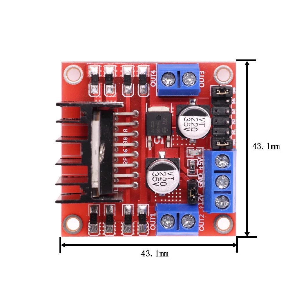 1~100 Adet L298N Çift Kanallı  - L298N Motor Driver incelemesi ve fiyatı