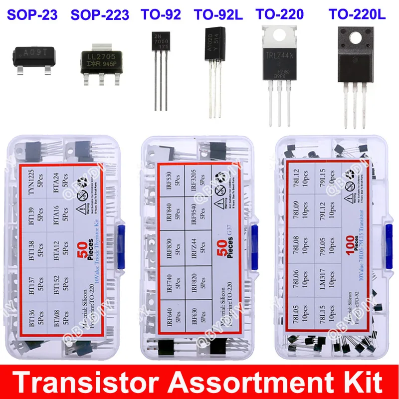 DIP SMD Mosfet Triyot Tristör  - Mosfet Transistor Set incelemesi ve fiyatı