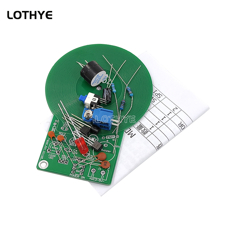 DC 3 V-5 V Metal Dedektörü Kit - Diy Electronics Set incelemesi ve fiyatı