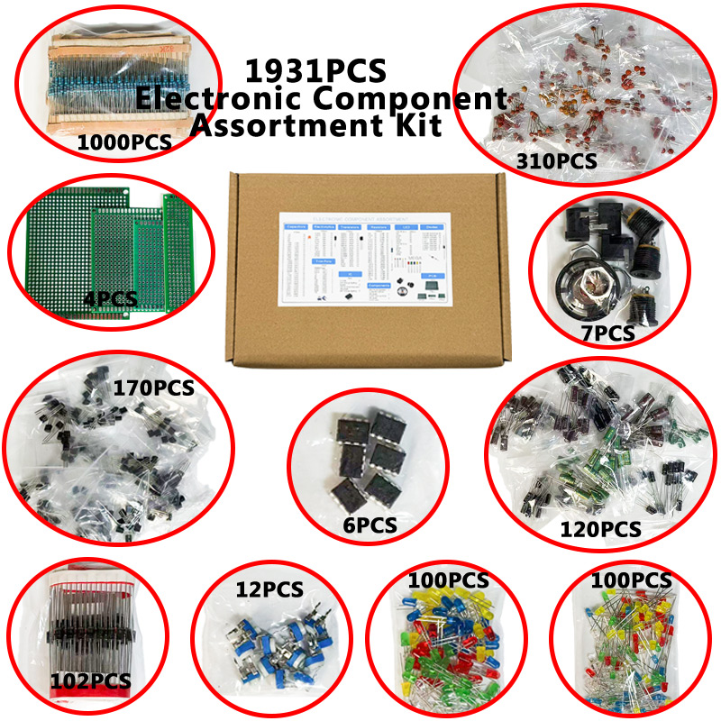 1900PCS Elektronik Bileşen Kit - Mosfet Transistor Set incelemesi ve fiyatı