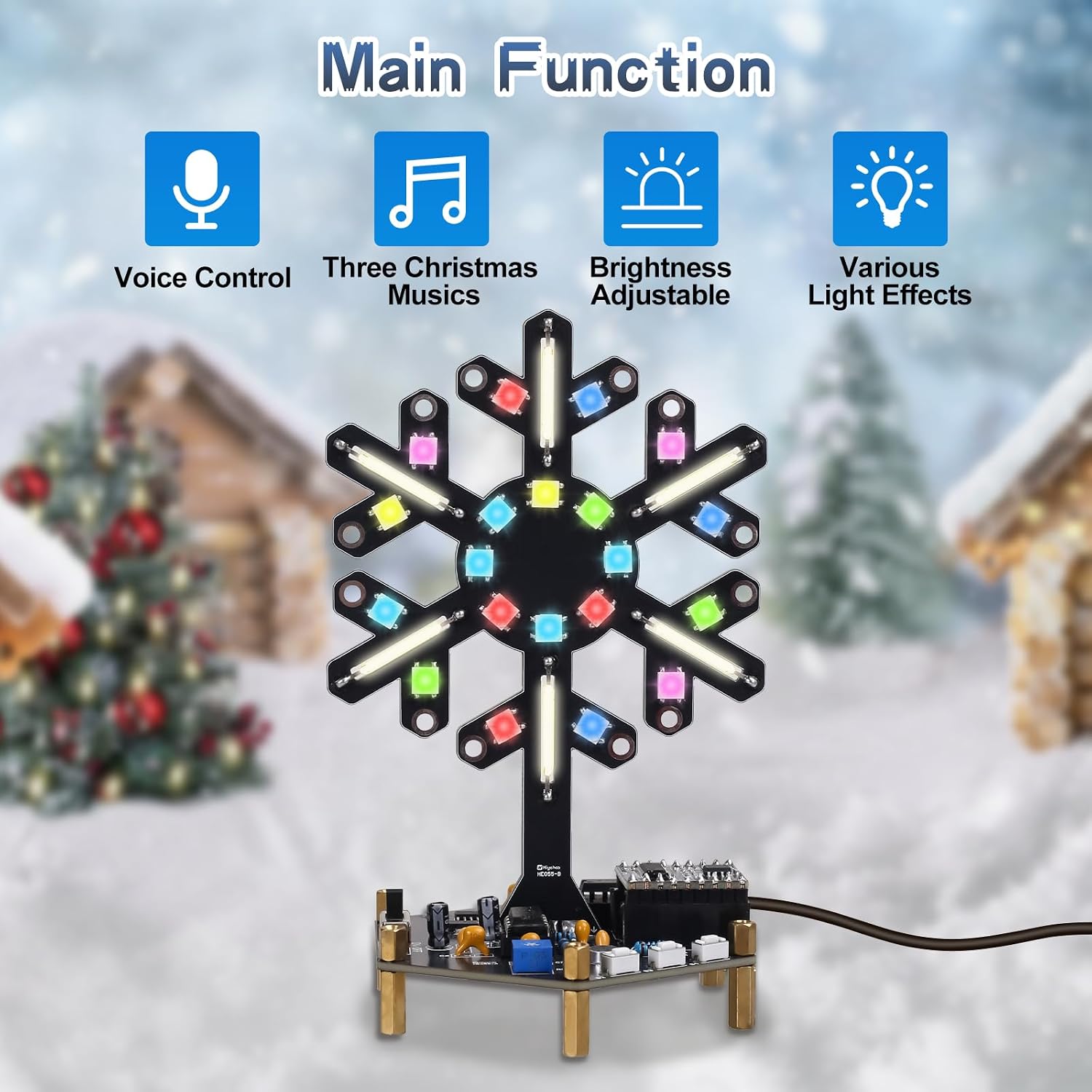 Ses Kontrollü Spektrum Işık Le - Diy Electronics Learning Kit incelemesi ve fiyatı