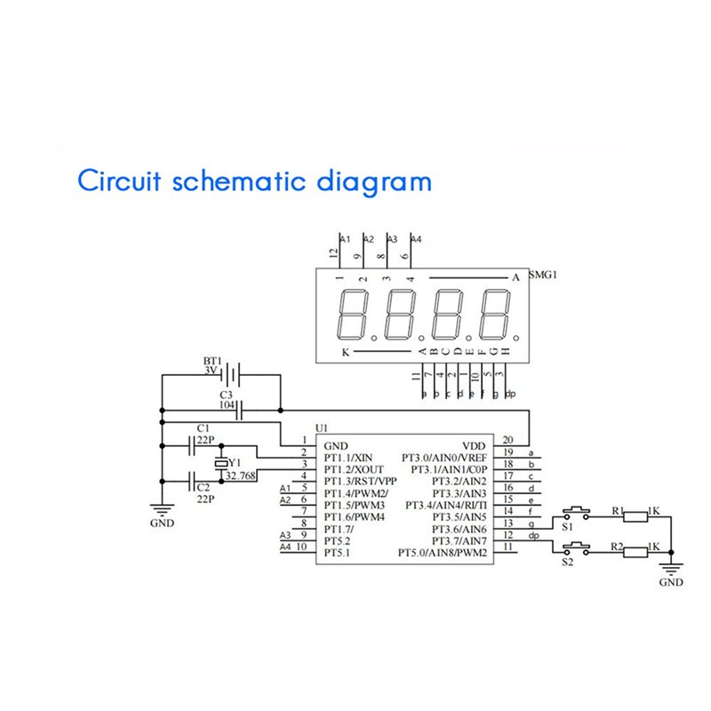 2X DIY Saat LED Saat Elektroni - Diy Electronics Learning Kit incelemesi ve fiyatı